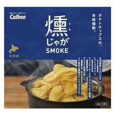 Calbee 卡樂比 煙燻洋芋片 3包入, 1個, 75g
