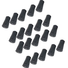 트레킹 스틱 팁 그립 강화 하이킹 스틱 액세서리 Slipperys Trail의 균형 개선을위한 고무 질감, 1개