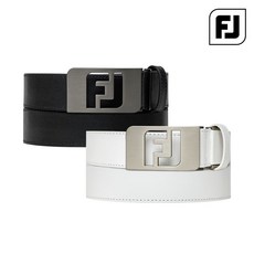 [아쿠쉬네트코리아정품] 풋조이 26년 신상품 베이직 버클 핀 벨트, 블랙