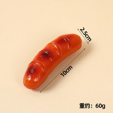 장식용 호환용품 인조 인공 소시지 햄 시뮬레이션 음식 놀이 고기 그릴 스낵 주방 모델 소품 홈 데코, 한개옵션1, 04 B