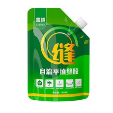 自流平地面修補膠 水泥地面灌縫膠 混凝土防水補漏 補裂縫膠 裂縫修補膠 填縫膠 填縫劑 修補劑, 1個, 自流平地面修補膠 (500ML) X1包