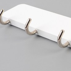 안 뚫는 벽면 행거 고정식 걸이형 욕실용 현관용 다용도 정리 가성비 좋은 센스있는, 3구1P그레이, FREE, 3구1P그레이_FREE