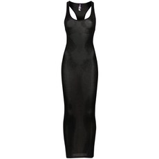 메종클로즈 라 팜므 아마존 골지 미디 드레스