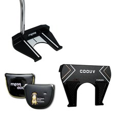 MEGA Golf 站立式推桿, MEGA GOLF】二代站立式牛角推桿(彎管), 站立式