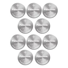파나소닉 코인전지 CR1220 5개입 건전지, 1개입, 10개