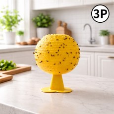 ROYAI ONE 초파리트랩유인제 나방파리 날파리 리초파리끈끈이, 3개, 30g