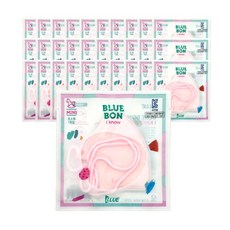 BLUEBON 孩童立體口罩 XS號, 粉色, 1片, 30片
