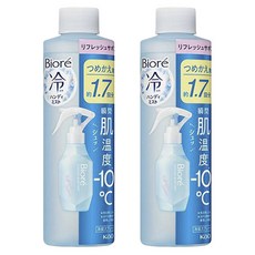 Biore 蜜妮 涼感手持身體噴霧 清新皂香 補充包, 2個, 200ml
