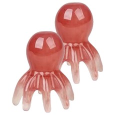 켈본 괄사 마사지기, 2개, 핑크