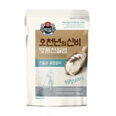 cj 오천년의 신비 명품 천일염 1KG/3KG/500g/250g, 3kg, 1개