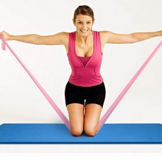 세라밴드 스트레칭 밴드 스포 라텍스 요가 스포츠, 그린_1500x150x0.35mm, 1개