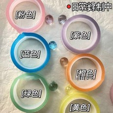 Diang透球 膠帶黏黏球 DIY解壓玩具組, 粉色, 1個