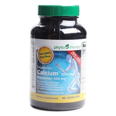 phyto therapy 鈣鎂素食膠囊, 90顆, 1罐
