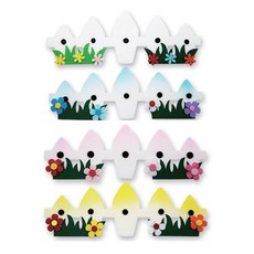 펠트 미니울타리4종 18X6cm 봄 게시판 환경 꾸미기 판꾸미기 펠트 게시 울타리 환경 dew+0014IR, 본상품선택