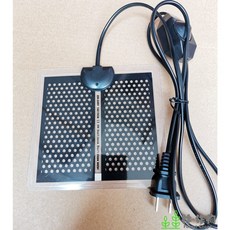 林作物 爬蟲保溫墊 寵物加熱墊, 1個, 蜂巢款15CM x 14CM (5W),一般不加購