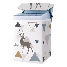 洗衣機防塵套, 直立通用款10-17KG(白麋鹿)