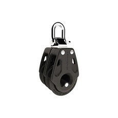 Lewmar 29901422BK 40mm Sc 블록 더블 BK, Lewmar 29901422BK 40mm Sc 블록 더