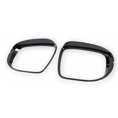 飛耀 台灣 FIT4 專用 後視鏡雨檔 遮雨框 雨眉 遮雨板 後照鏡框 雨擋 雨遮 防雨框, 1套, FIT4 後視鏡遮雨框-黑色