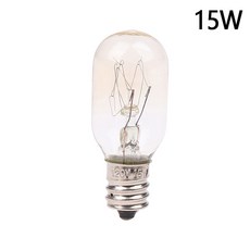 하이 퀄리티 소금 램프 글로브 전구 백열 냉장고 오븐 교체 T20 E12 120V 15W 25W, 한개옵션1, 02 15W