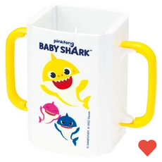 주방용품 아기상어 접이식 음료 팩 홀더 멸균우유