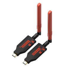 HDMI 무선 송수신기 회의 전송기 비디오 노트북 영상, 50m 송신기 1개+수신기 1개