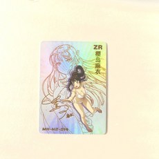 櫻島麻衣ZR簽名卡 夢幻女神第二彈 收藏卡牌 卡片大師贈卡磚 DIY收藏卡 藝術品, 1個, 櫻島麻衣泳裝zr簽名卡