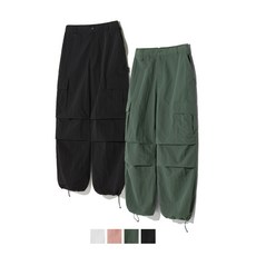 코드그라피 CGP 와이드 카펜터 나일론 카고 파라슈트 팬츠_4color