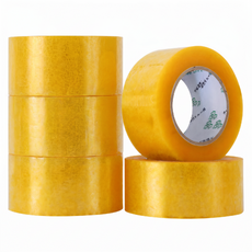 테이프 48mm x 50m 5롤 세트 강력접착 포장용 투명테이프 이사 택배 포장용, 1개, 투명