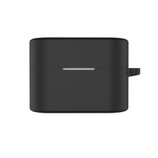 디스티프 소니 WF-1000XM6 전용 실리콘 이어폰 보호 케이스 7.32 x 4.62 x 3.01 cm, 1개, 블랙