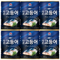 사조 고등어 / 통조림, 6개, 300g