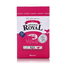 로얄 어드밴스 스틱 짜먹는 고양이 간식, 120개, 10g, 새우