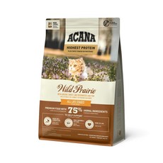 ACANA 愛肯拿 農場盛宴 全齡貓飼料，含雞肉火雞肉與淡水魚，無穀配方，1.8公斤, 1個, 1.8kg, 放養雞肉,蔓越莓