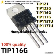 새로운 100 TIP115TU TIP115 TIP116G TIP116 TIP117TU TIP117 TIP117G TIP121 TIP122G TIP122 TO 220 10, TIP115TU TO-220
