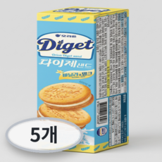 닥터유 다이제샌드, 93g, 5개