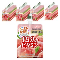 House 好侍 1日份維他命膳食纖維凍飲 水蜜桃口味, 24個, 180g