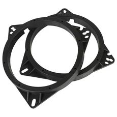 유니버설 솔리드 클락션 크락션 플라스틱 자동 클락션 크락션 와셔 어댑터 2 Pcs 스피커 브래킷 마운트, 01 Black