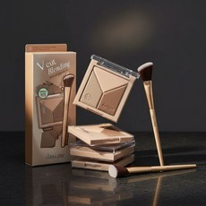데이지크 브이컷 블렌딩 쉐딩+브러쉬, 1개, 01 웜 블렌딩(브러쉬 기획)