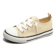 BENEKER 남아 여아 캔버스 슈즈 슬립온 스니커즈 편안한 캐주얼 워킹화 어린 아이 큰 아동용 레오파드. 3 빅 키즈 437321