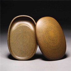 서예도구 벼루 비유연갑대덮개벼루원석수공품황어문방사보연 상품 단일, 1개