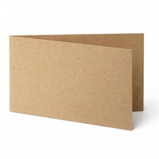 100피스 7.6 x 11.4cm(3 x 4.5인치) 자동 판매기용 접이식 판지 카드 프로텍터 - 22pt 두꺼운 재활용 합판 - 7.6 x 22.9cm(3 x 9인치) 접기, 50 Pack, 50.0