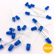 아두이노 LED 5파이 파란색 (100개), 3개