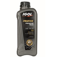 IGOL PROFIVE PREMIUM TECH 5W30 全合成機油 1L - 全合成引擎潤滑油, 1個