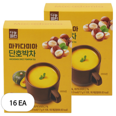 다농원 마카다미아 단호박차, 10개입, 16개, 17g