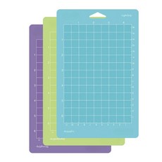 Cricut Joy용 4.5X6.5in 컷 매트 Cricut Joy 액세서리용 다양한 접착 커팅 매트 내구성 냄새 없음, 02 3Pcs Mixed