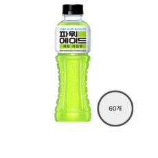 파워에이드 제로 라임, 600ml, 60개