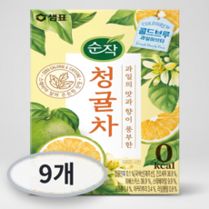 순작 청귤차, 1.8g, 20개입, 9개