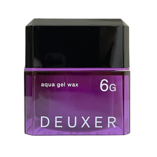DEUXER aqua gel wax 造型髮蠟, 1個, 6G 濕潤光澤, 80g