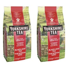 요크셔티 블랙 리프 티, 1개입, 250g, 2개