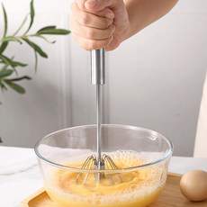 이홈베이킹 반자동 스텐 거품기, 1개