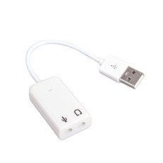 Coms USB 7.1채널 외장 사운드카드 BS135, 1개